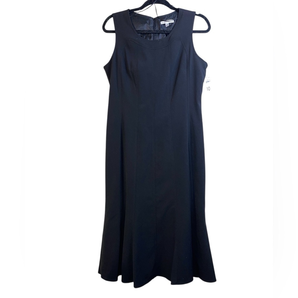 Sandra Darren Black Career Dress Size 10 NWT #48
